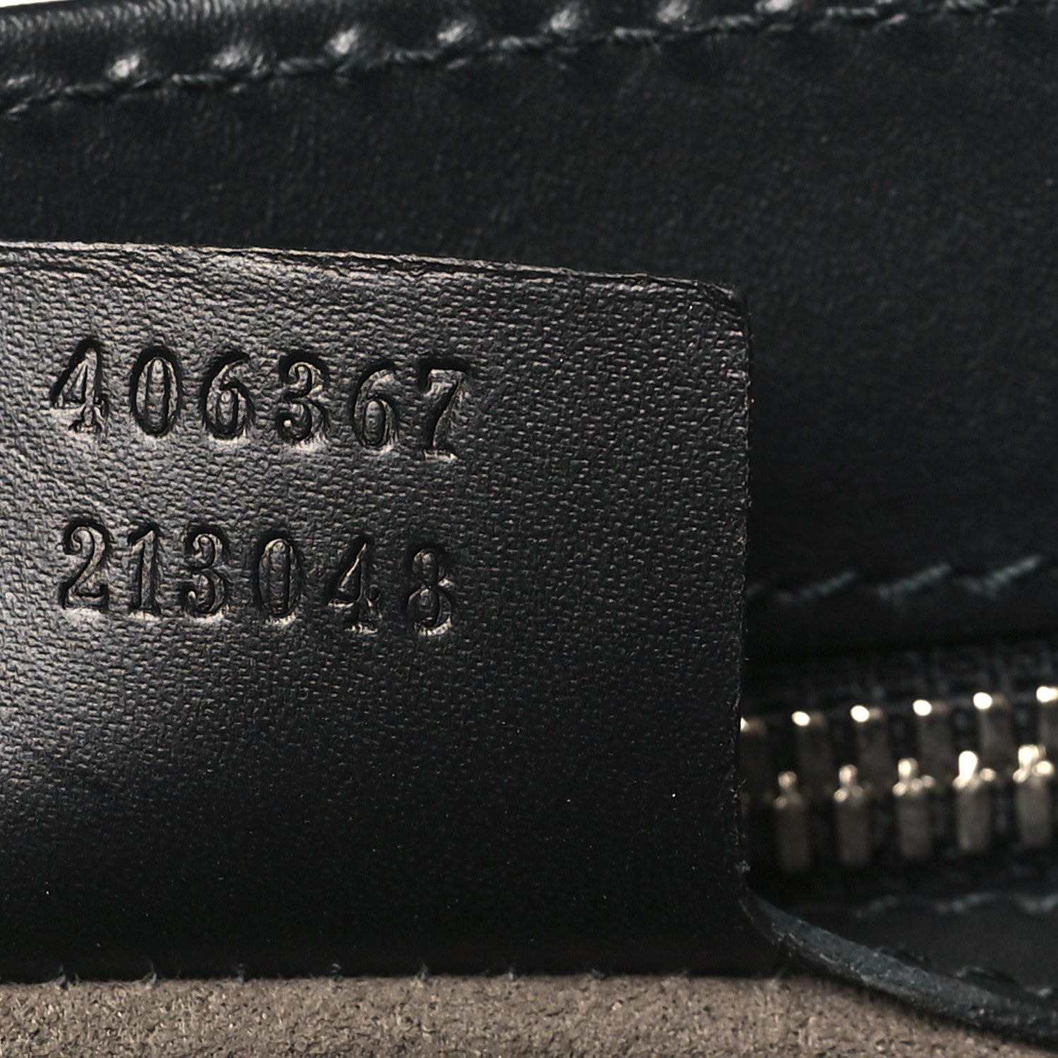 Gucci Guccissima Signature Medium Double Buckle Flap Messenger Bag Black 7 of 9