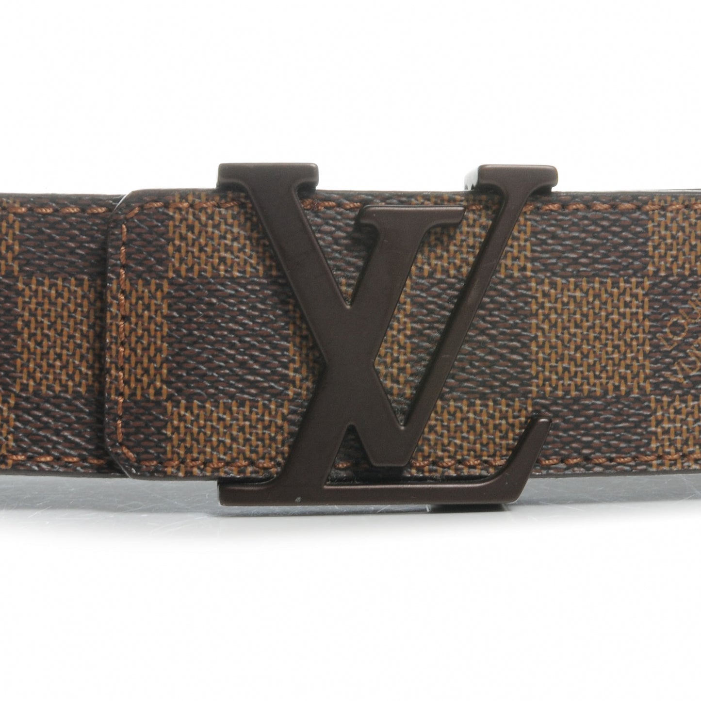 Damier Ebene LV Initiales Belt 95 38