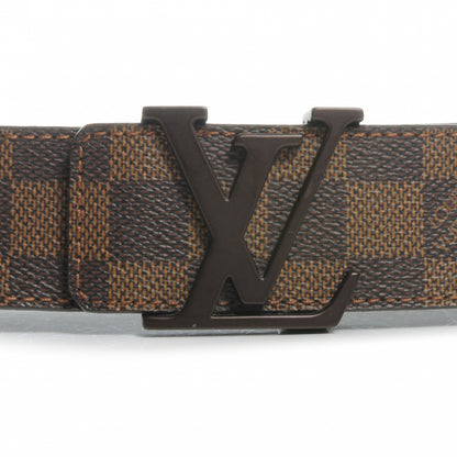 Louis Vuitton Damier Ebene LV Initiales Belt 95 38 3 of 5