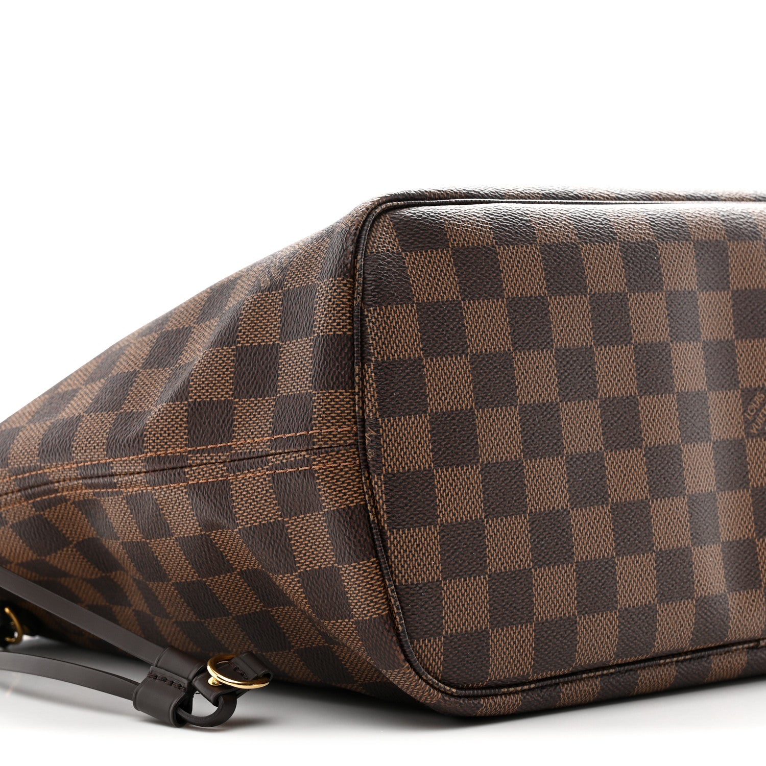 Louis Vuitton Damier Ebene Neo Neverfull MM Rose Ballerine 20 of 25