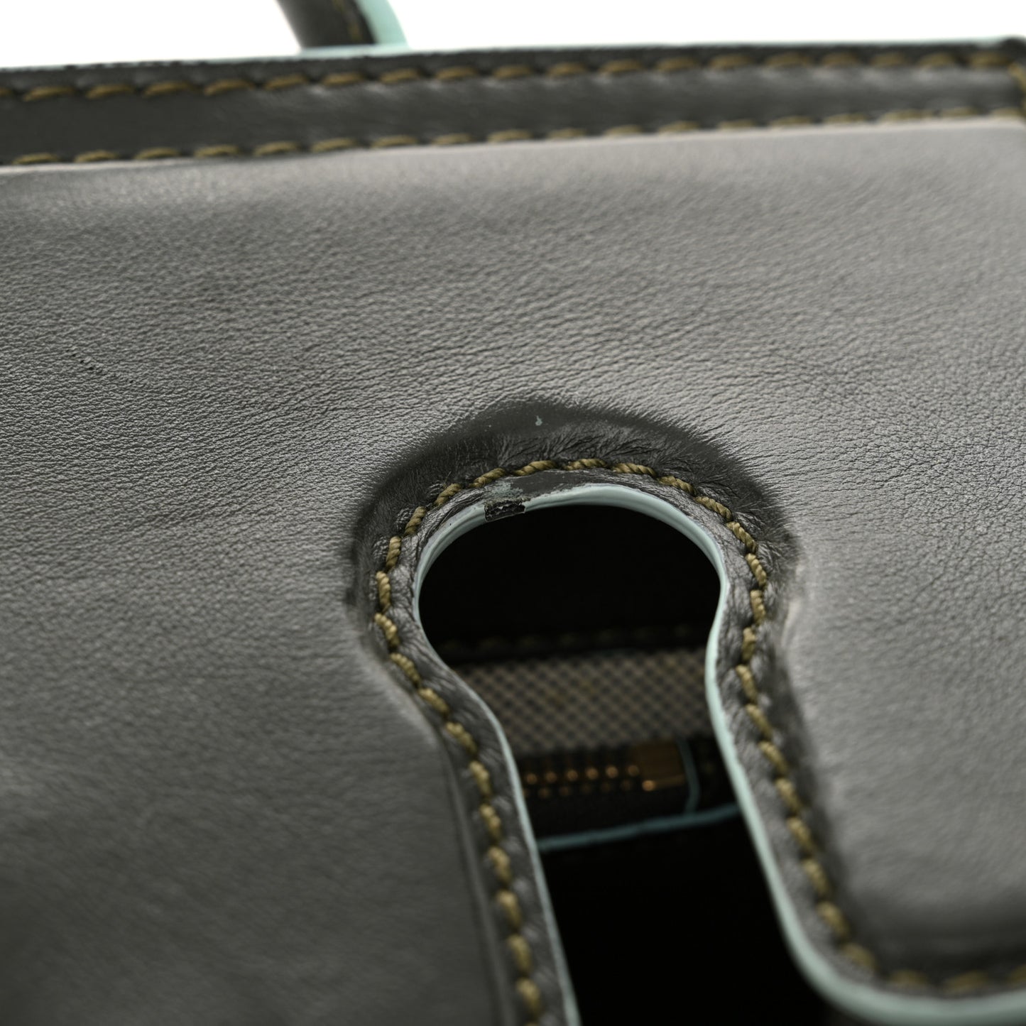 Calfskin Medium Palazzo Empire Bag Army