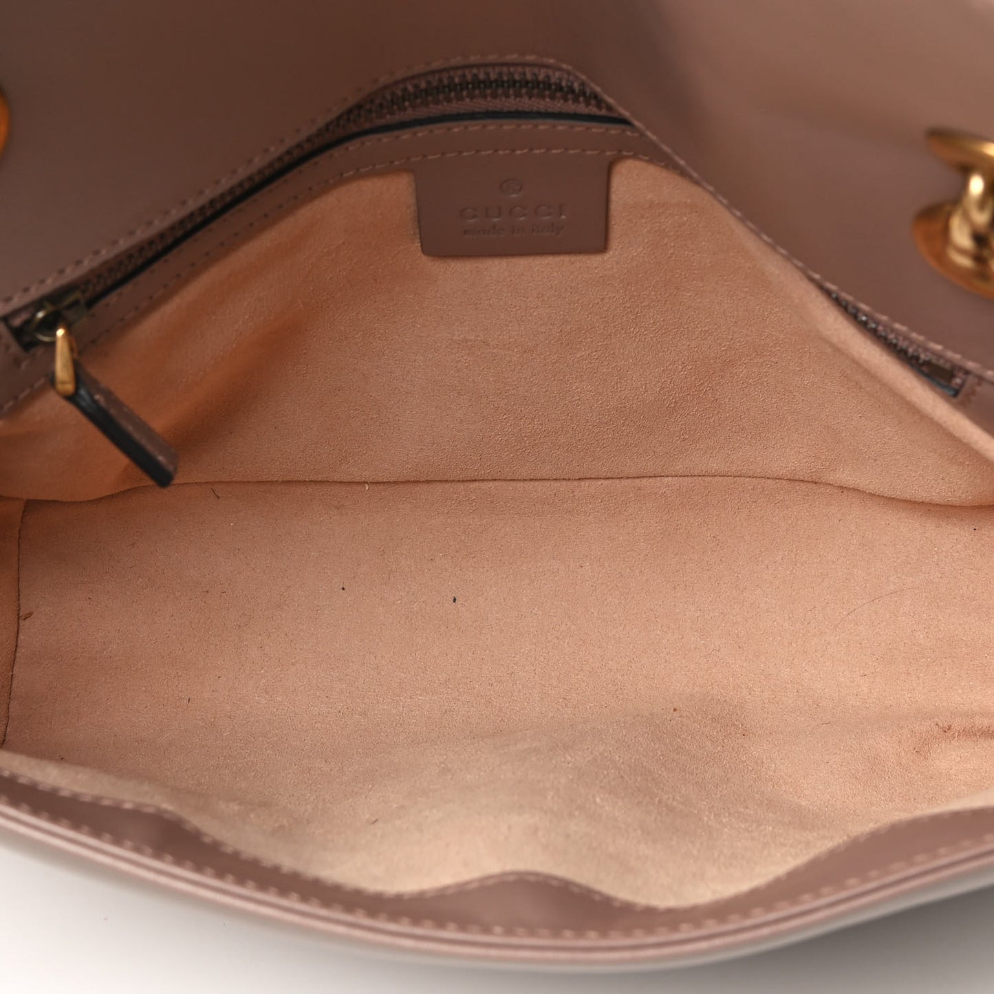 Calfskin Matelasse Small GG Marmont Shoulder Bag Porcelain Rose