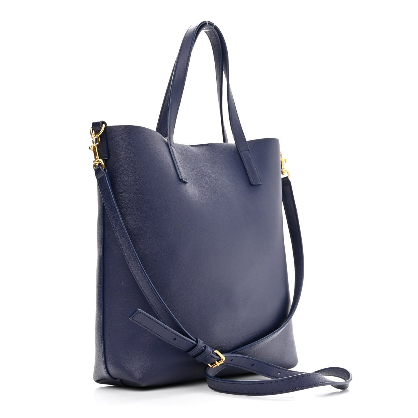 Calfskin Toy Shopping Tote Denim
