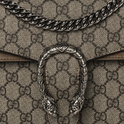 Gucci GG Supreme Monogram Small Dionysus Shoulder Bag Taupe 8 of 13
