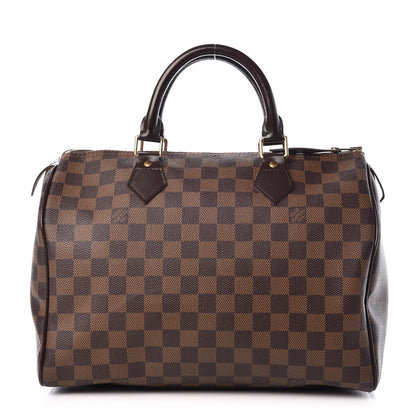 Louis Vuitton Damier Ebene Speedy 30 1 of 11