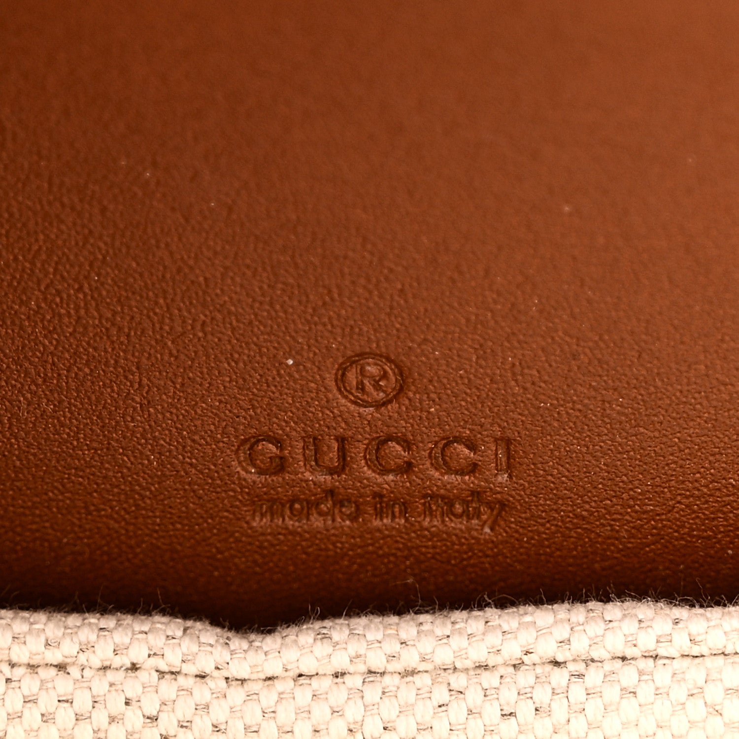 Gucci New Canvas Charisma Calfskin Crystal GG Monogram Small Bamboo 1947 Top Handle Bag Camel Ebony 6 of 10