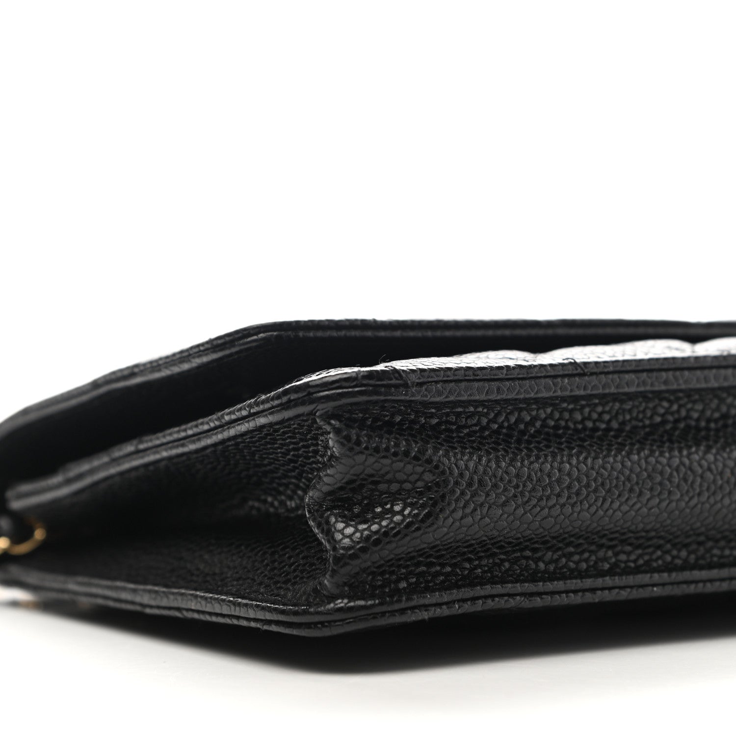 Chanel Caviar Quilted Wallet On Chain WOC Black 12 of 13