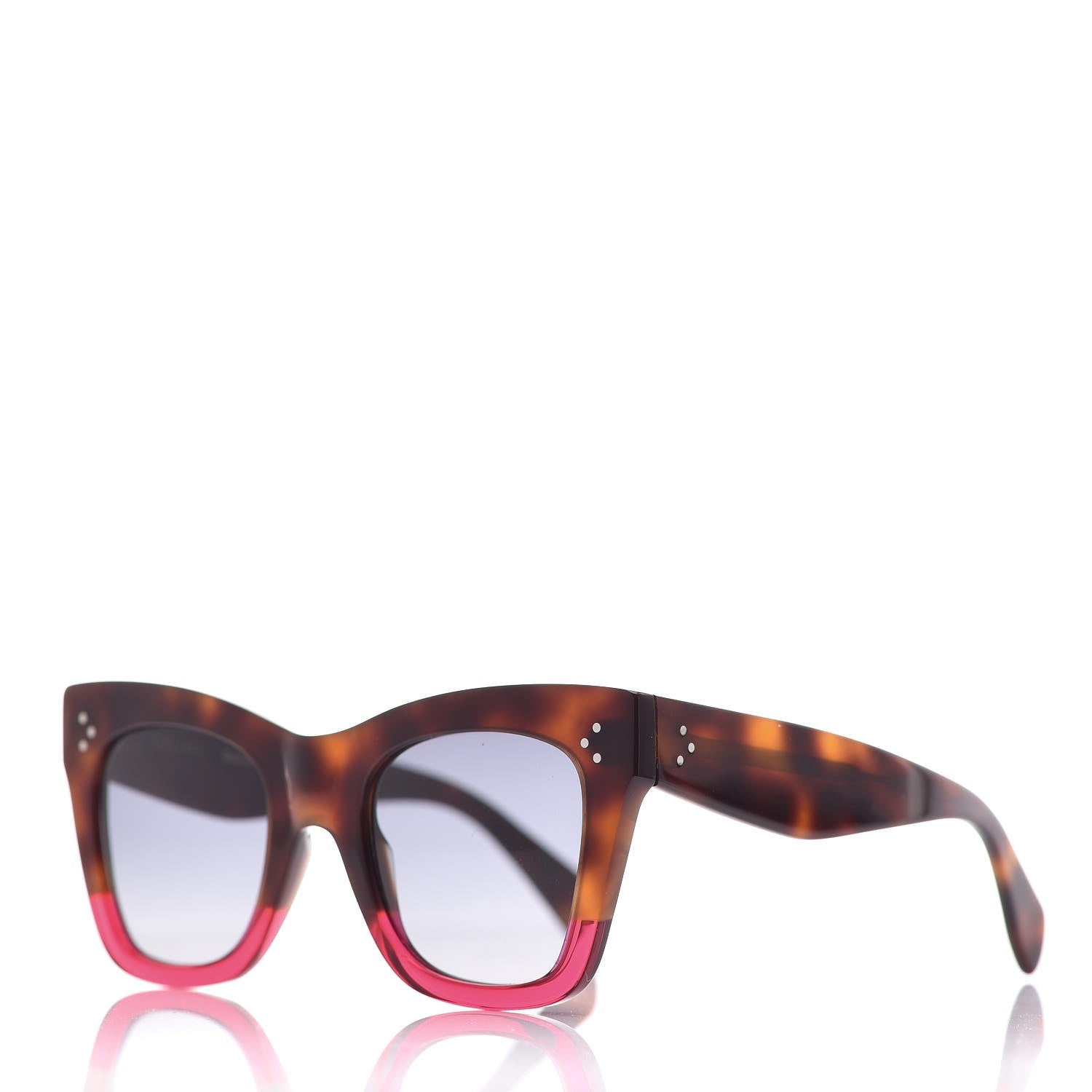 Celine Catherine Sunglasses CL 41090/S Tortoise Pink 1 of 7