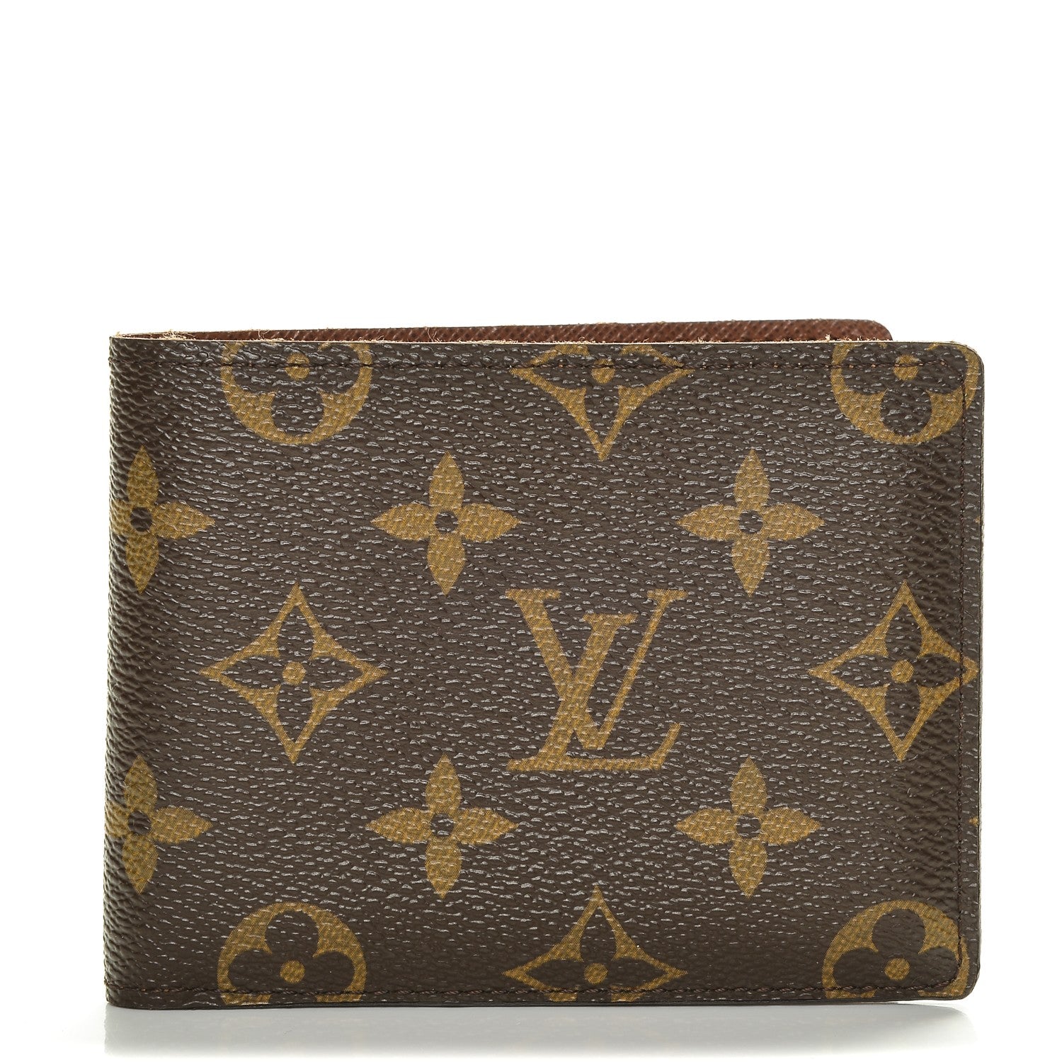 Louis Vuitton Monogram Mens Porte-Billets 3 Card Billfold Wallet 1 of 6