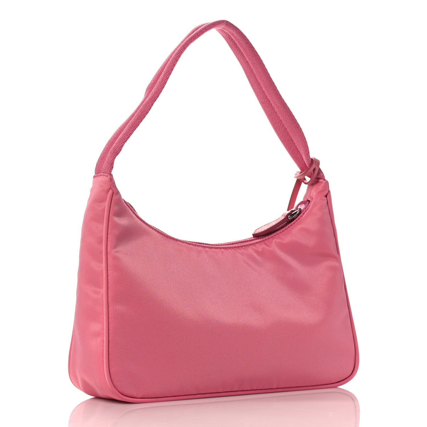 Prada Tessuto Nylon Mini Re-Edition 2000 Bag Begonia 3 of 8