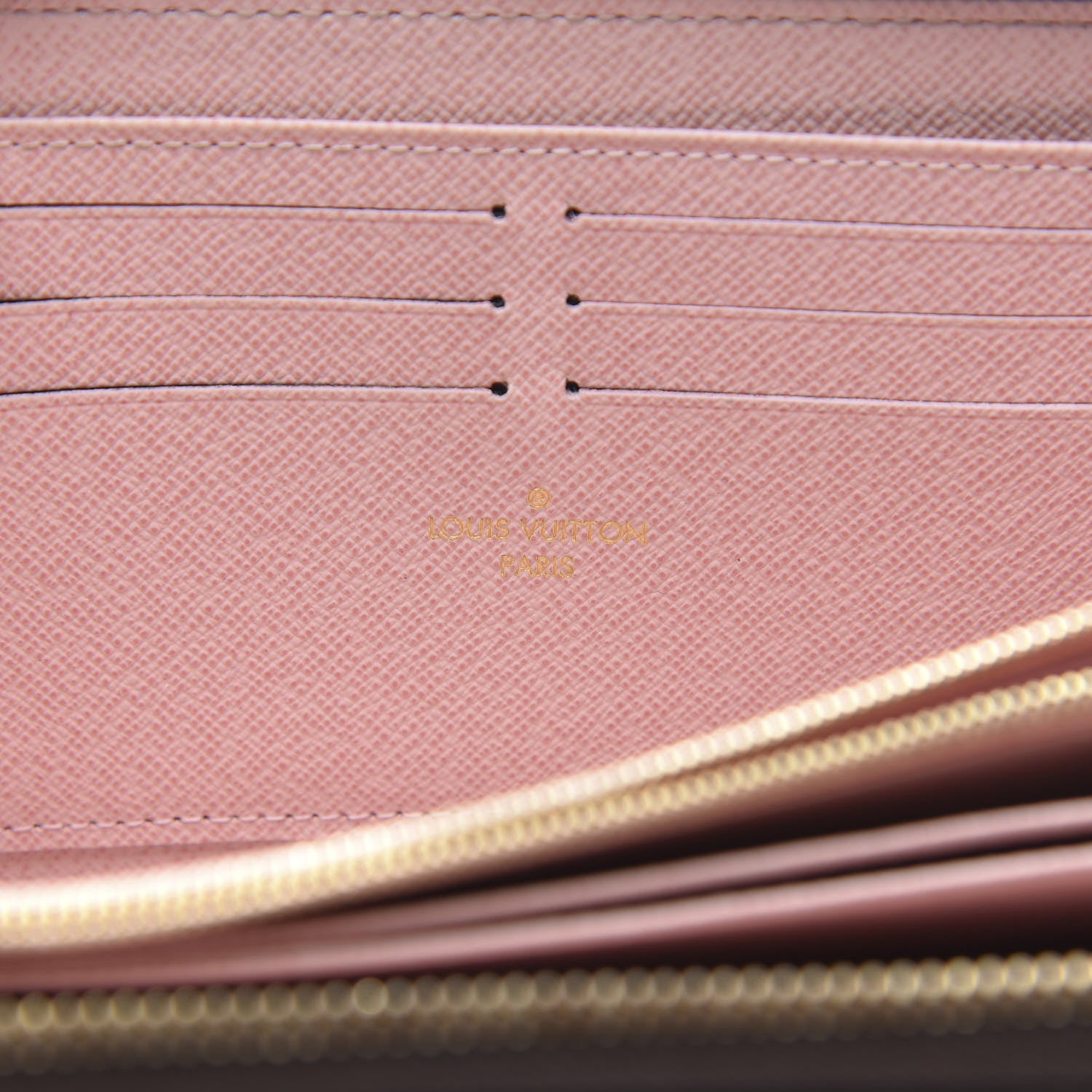 Louis Vuitton Monogram Zippy Wallet Rose Ballerine 8 of 11