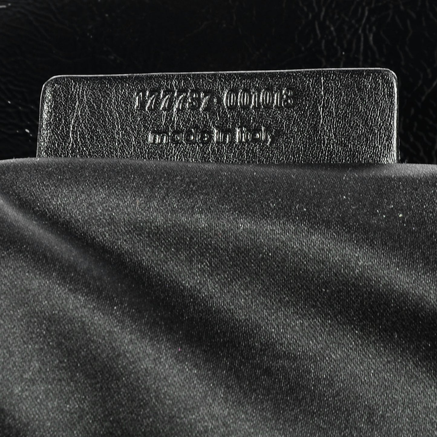 Patent Tribute Tote Black