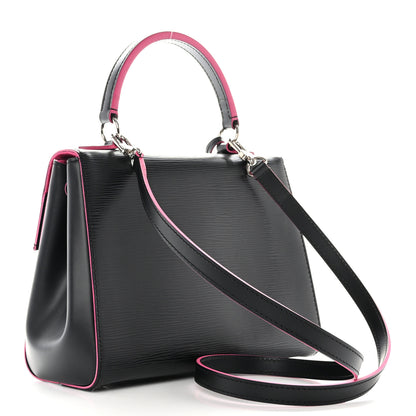 Louis Vuitton Epi Cluny BB Black Hot Pink 3 of 11