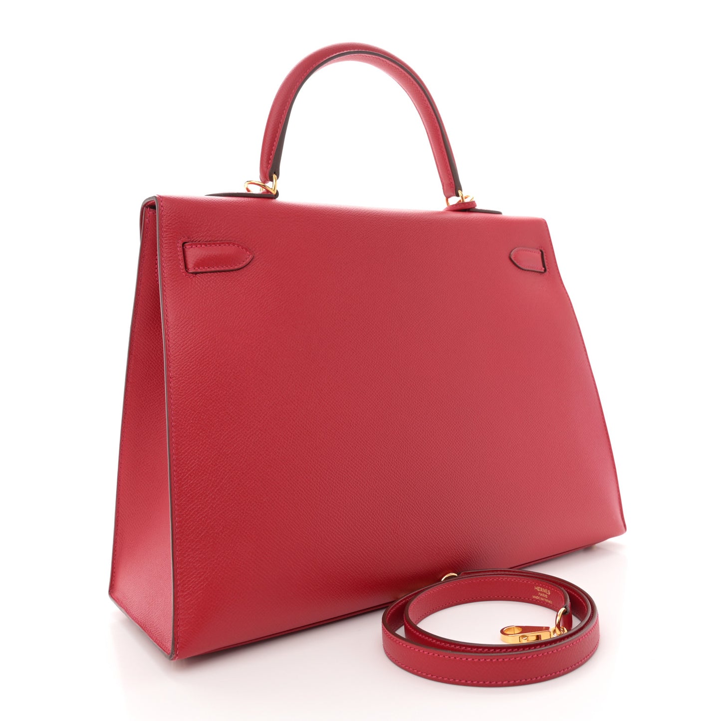 Epsom Kelly Sellier 35 Rouge Casaque