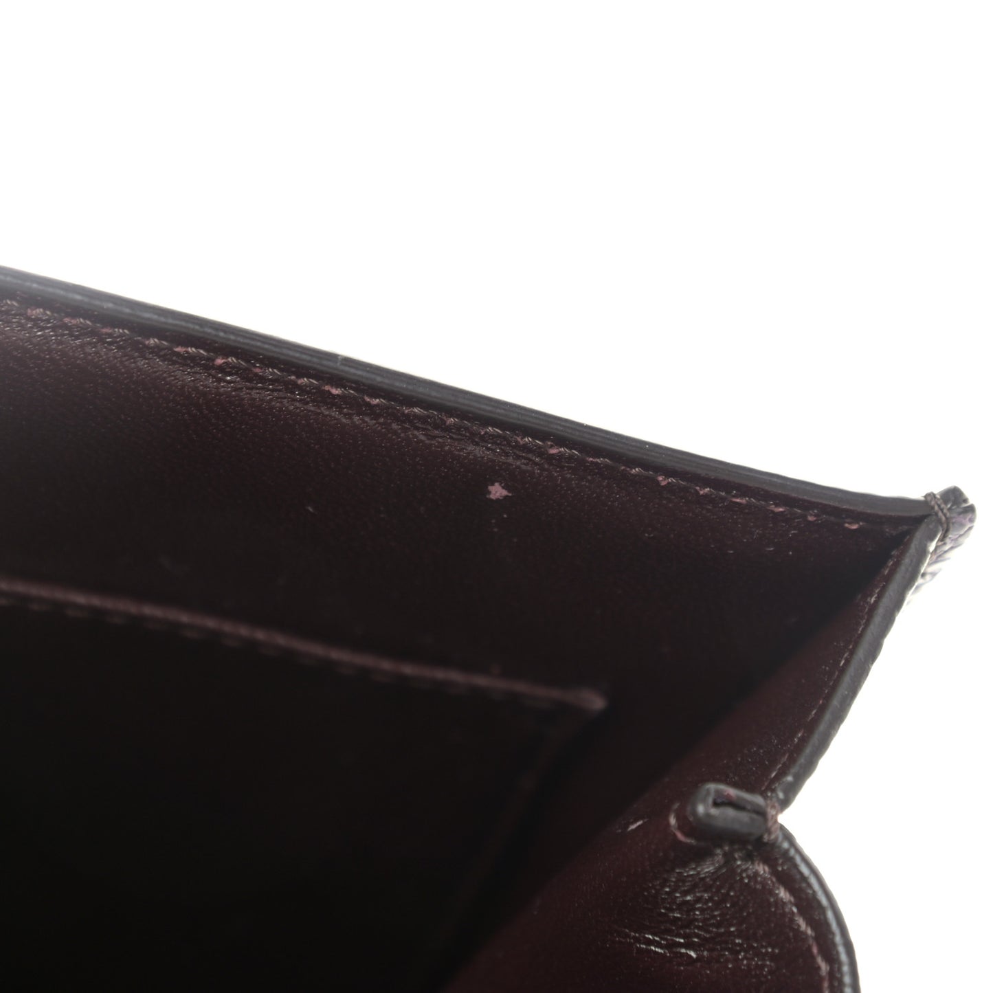 Lizard Medium Classic Box Flap Bag Velvet
