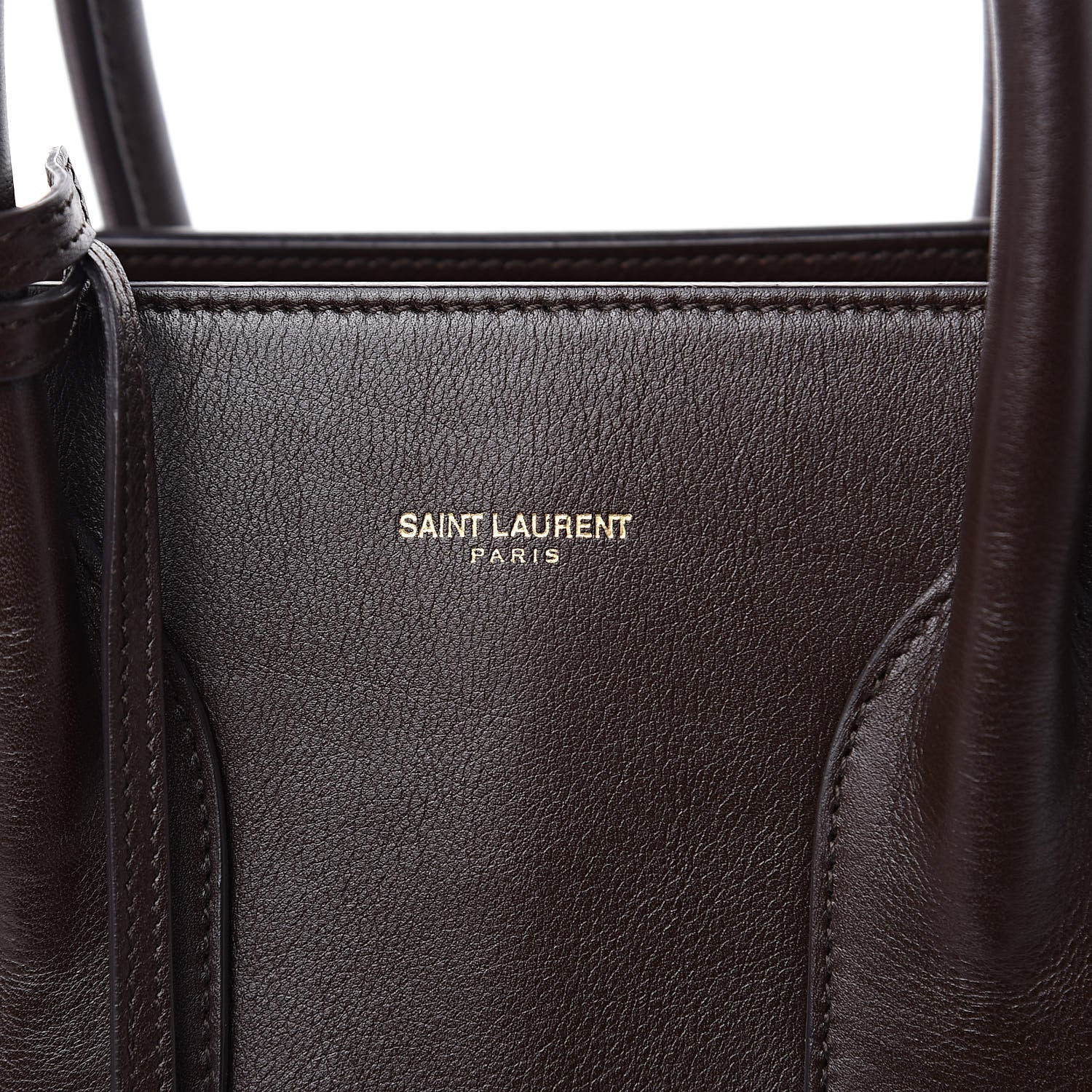Saint Laurent Calfskin Small Sac De Jour Amarena 8 of 13