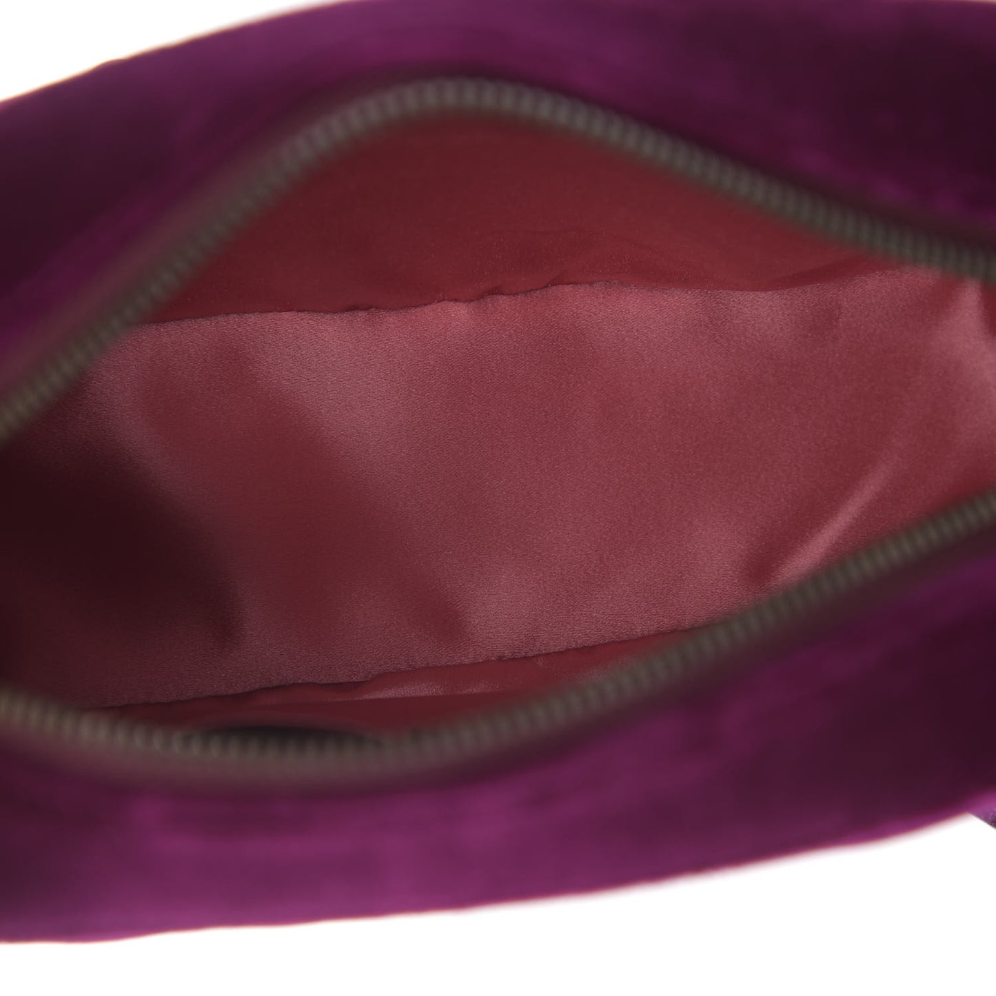 Velvet Matelasse Small GG Marmont Chain Shoulder Bag Fuchsia Violet Cyclamen