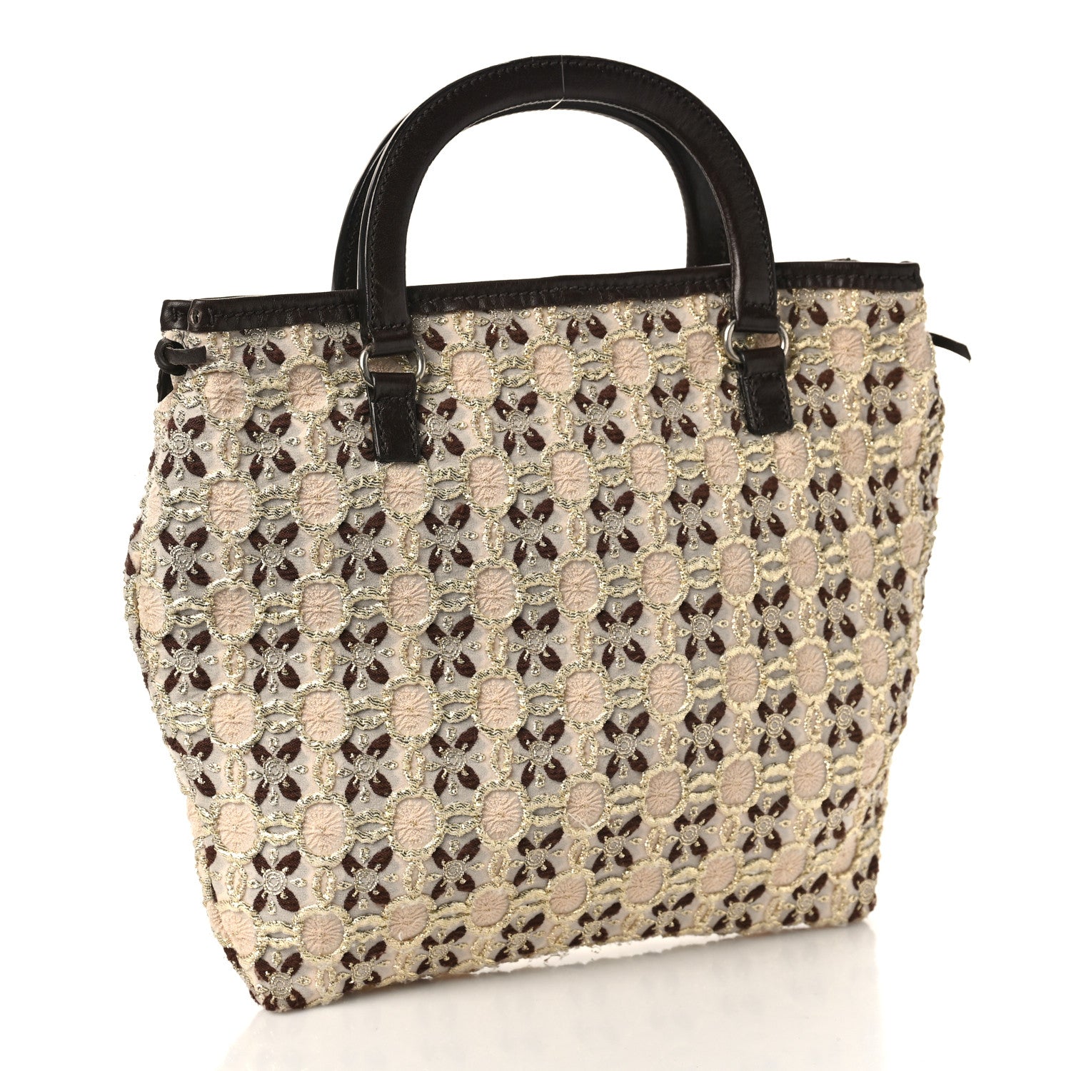 Prada Cloquet Top Handle Bag Avorio 3 of 8