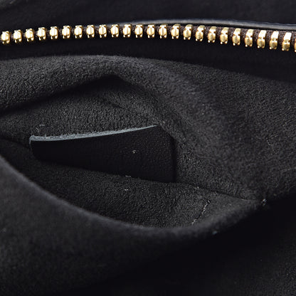 Louis Vuitton Monogram Flower Zipped Tote PM Black 9 of 13