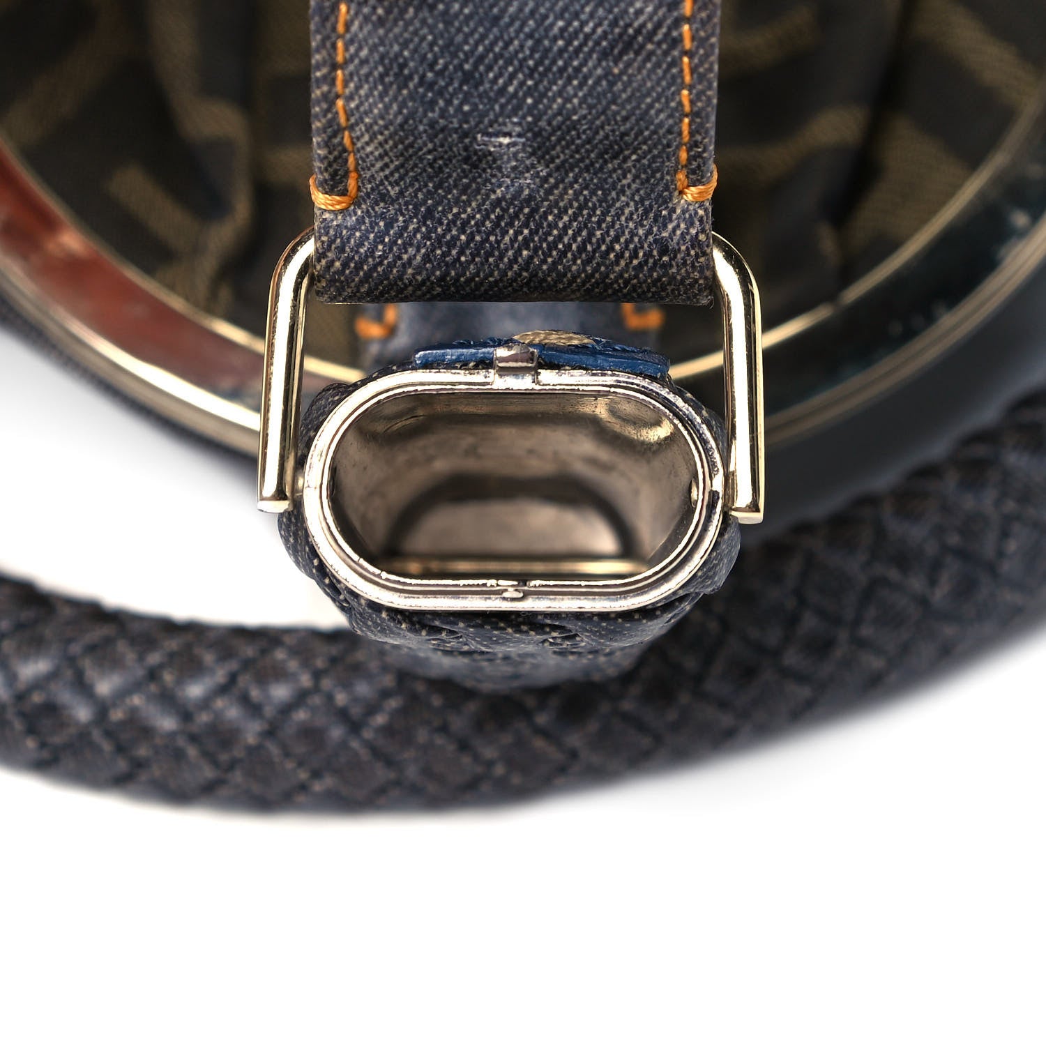 Fendi Denim Spalmati Woven Spy Blue 12 of 12