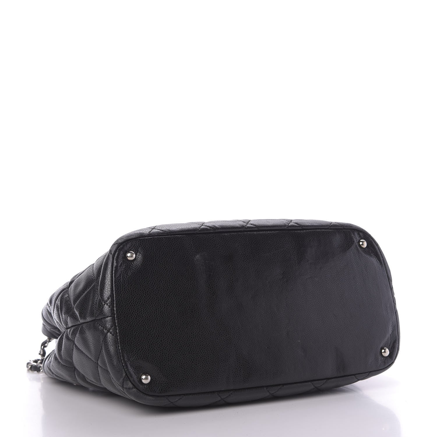 Chanel Caviar Quilted Timeless CC Soft Tote Black 4 of 9