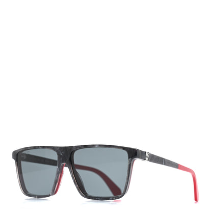 Louis Vuitton Portland Square Sunglasses Z1274W Red 1 of 8