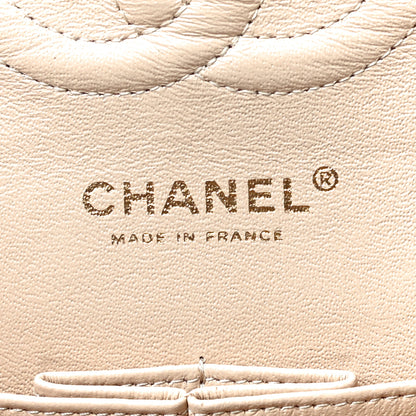 Chanel Caviar Quilted Medium Double Flap Beige 5 of 15
