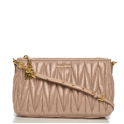 Miu Miu Nappa Matelasse Lux Piccole Borse Cipria 1 of 7