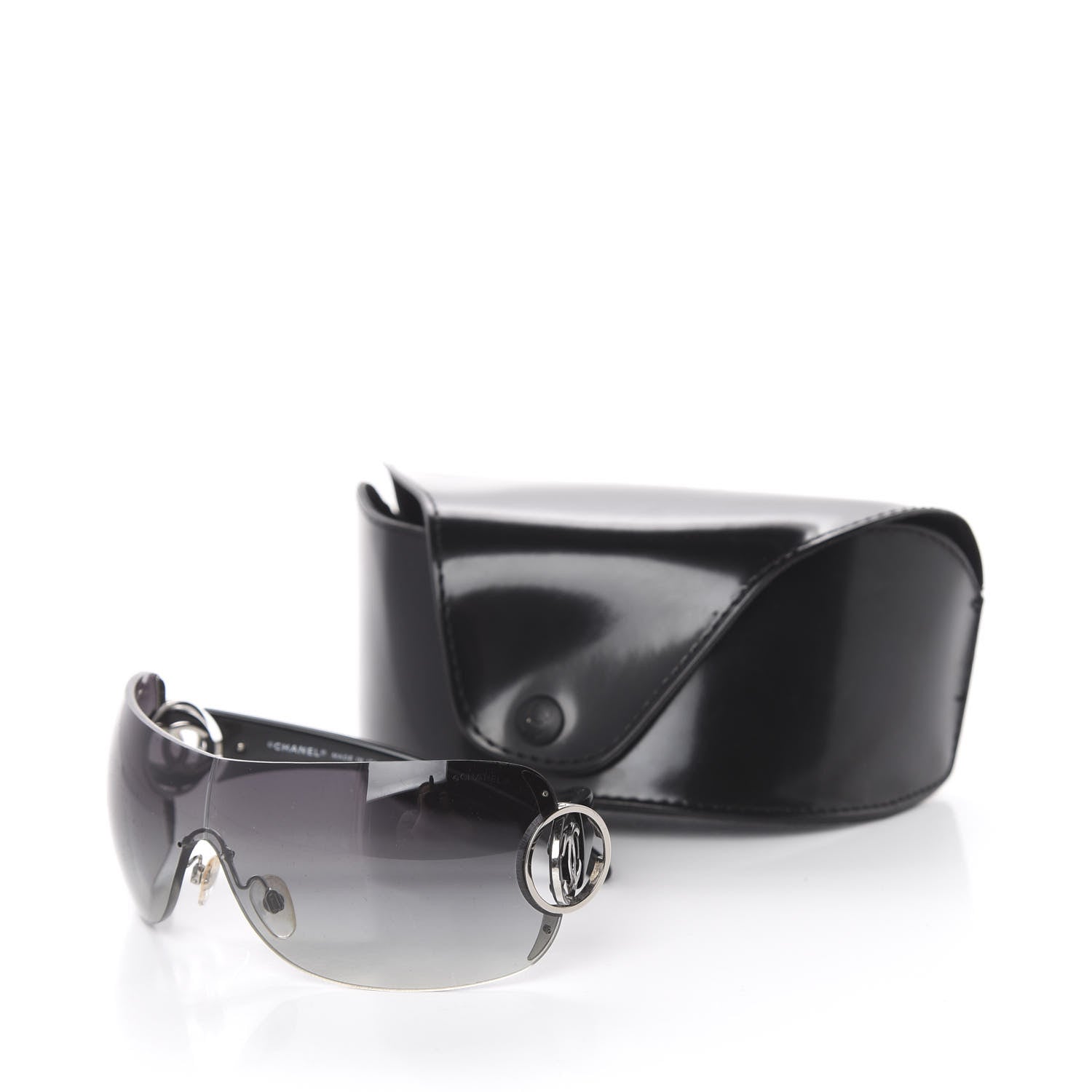 Chanel CC Sunglasses 4145 Black 8 of 8