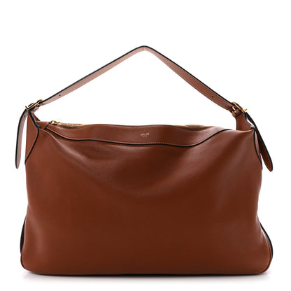Celine Supple Calfskin Large Romy Shoulder Bag Tan 1 of 11