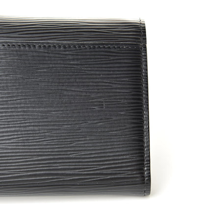 Louis Vuitton Epi Sarah Wallet NM Black 9 of 9