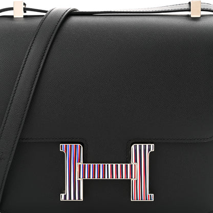 Hermes Grained Monsieur Optique Enamel Constance 24 Black 8 of 12