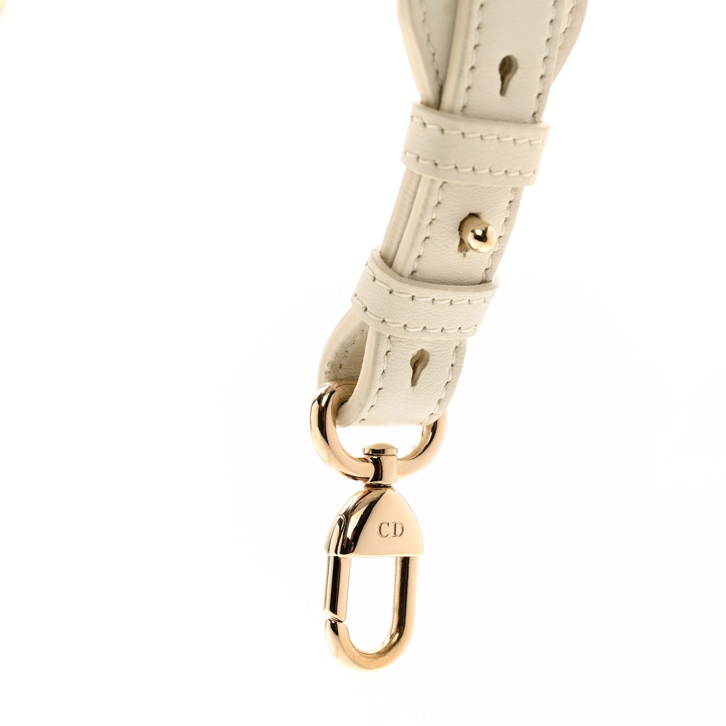 Lambskin Lucky Badges My Lady Dior Adjustable Shoulder Strap Latte