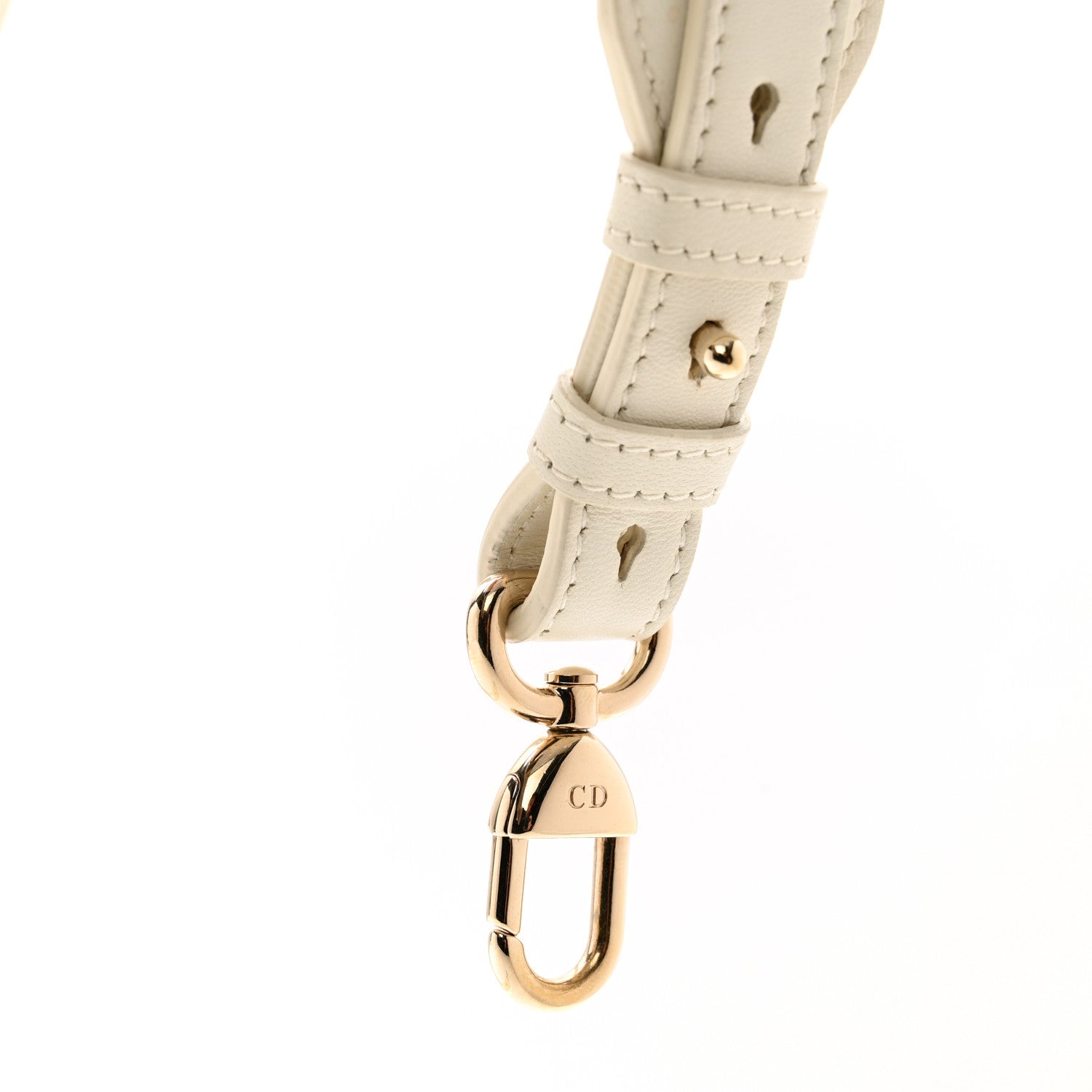 Christian Dior Lambskin Lucky Badges My Lady Dior Adjustable Shoulder Strap Latte 3 of 3
