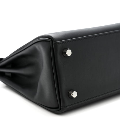 Hermes Swift Kelly Retourne 25 Black 9 of 11