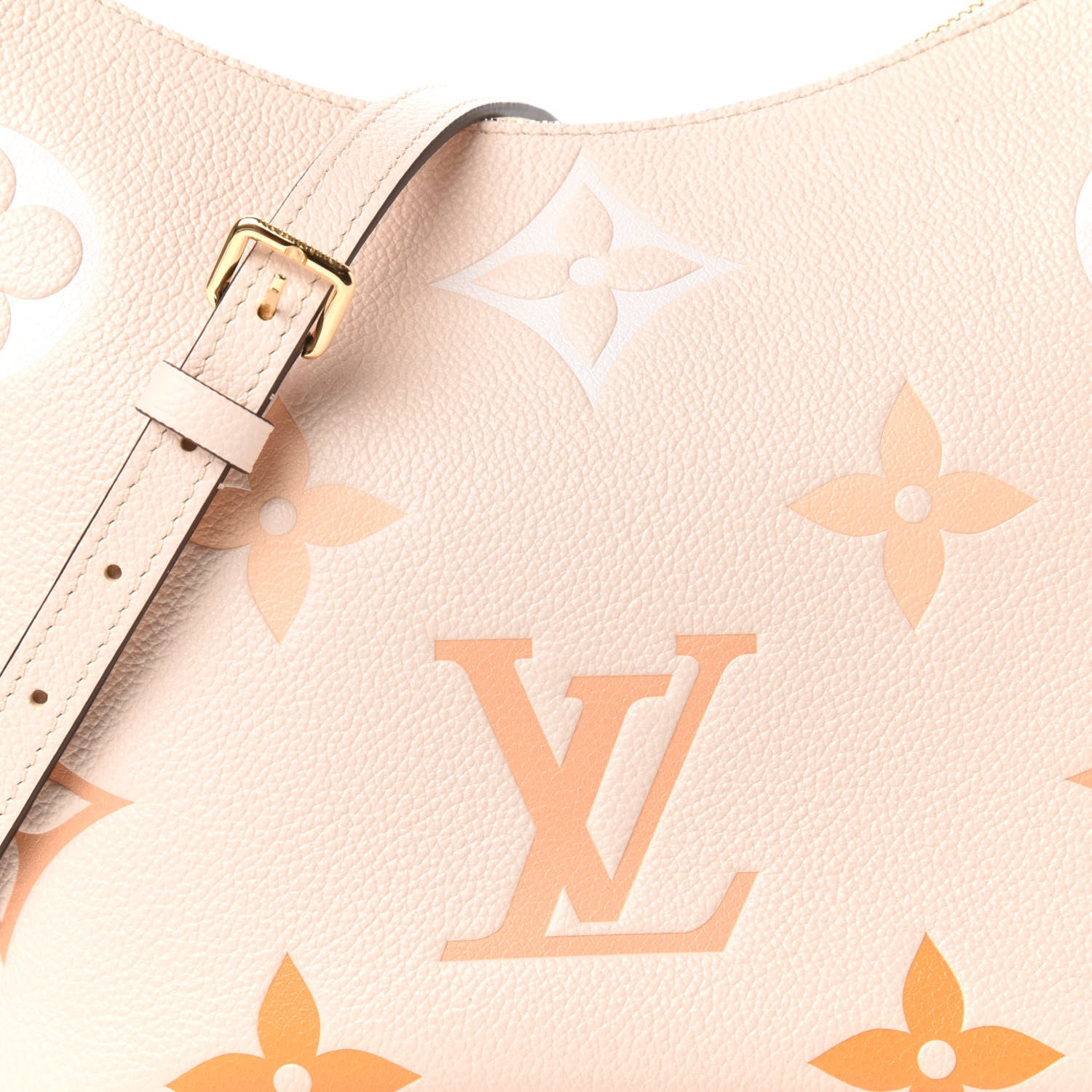 Louis Vuitton Empreinte Monogram Giant By The Pool Marshmallow Hobo Cream Saffron 9 of 9