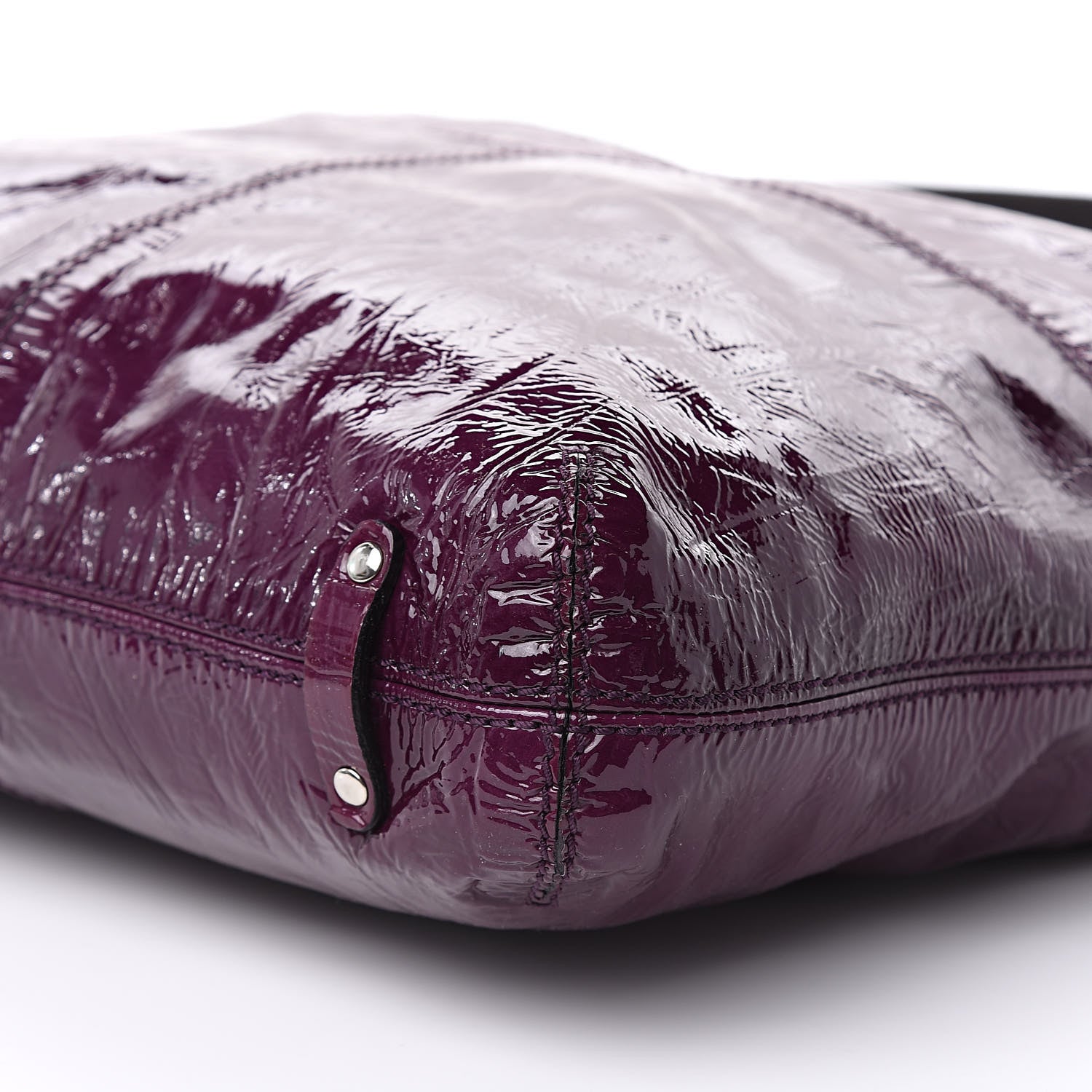 Givenchy Crinkled Patent Calfskin Medium Nightingale Purple 8 of 12