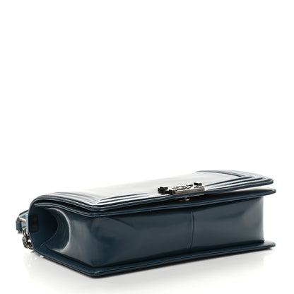 Chanel Calfskin New Medium Boy Flap Blue 4 of 9