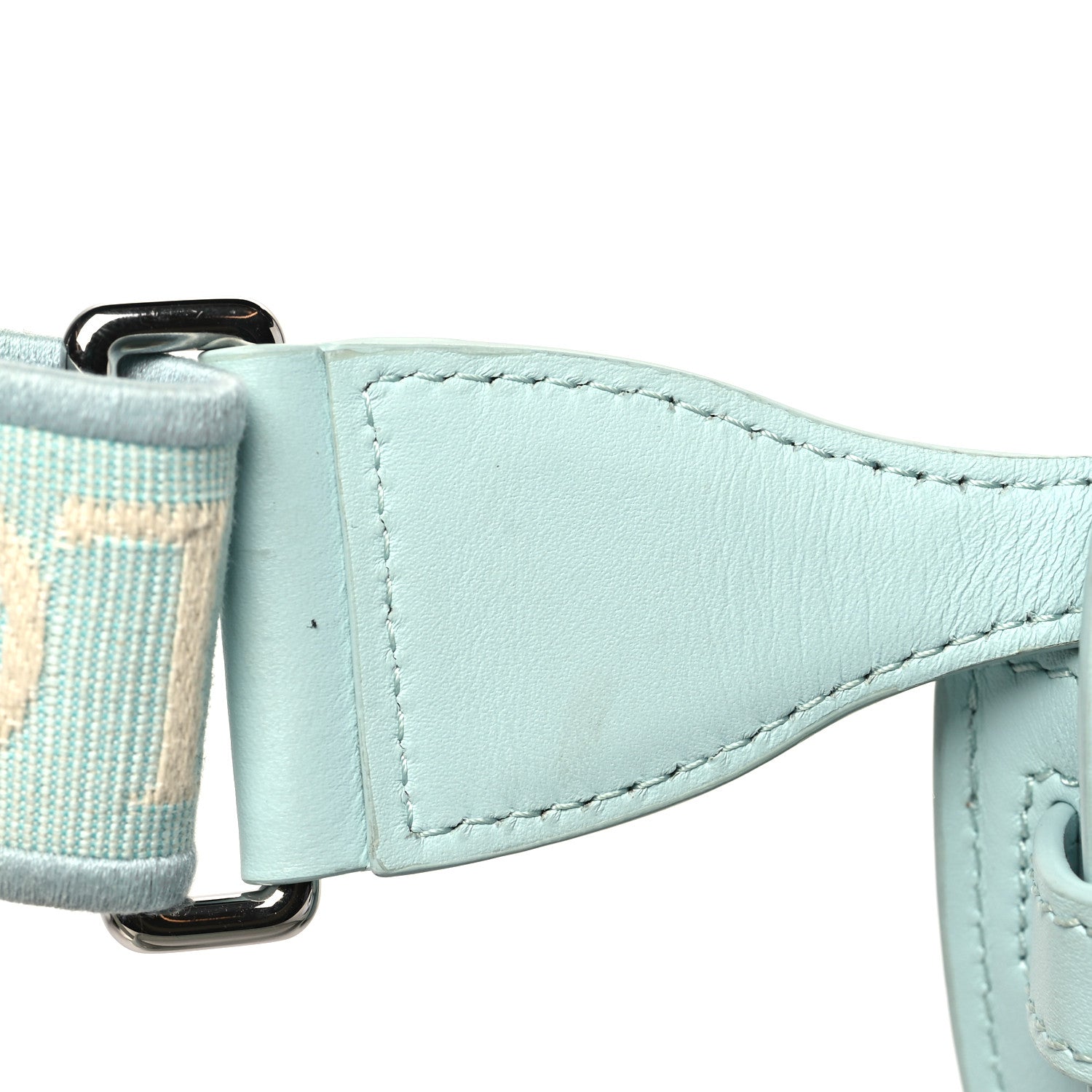Loewe Calfskin Jacquard Mini Gate Dual Bag Abyss Blue 11 of 11