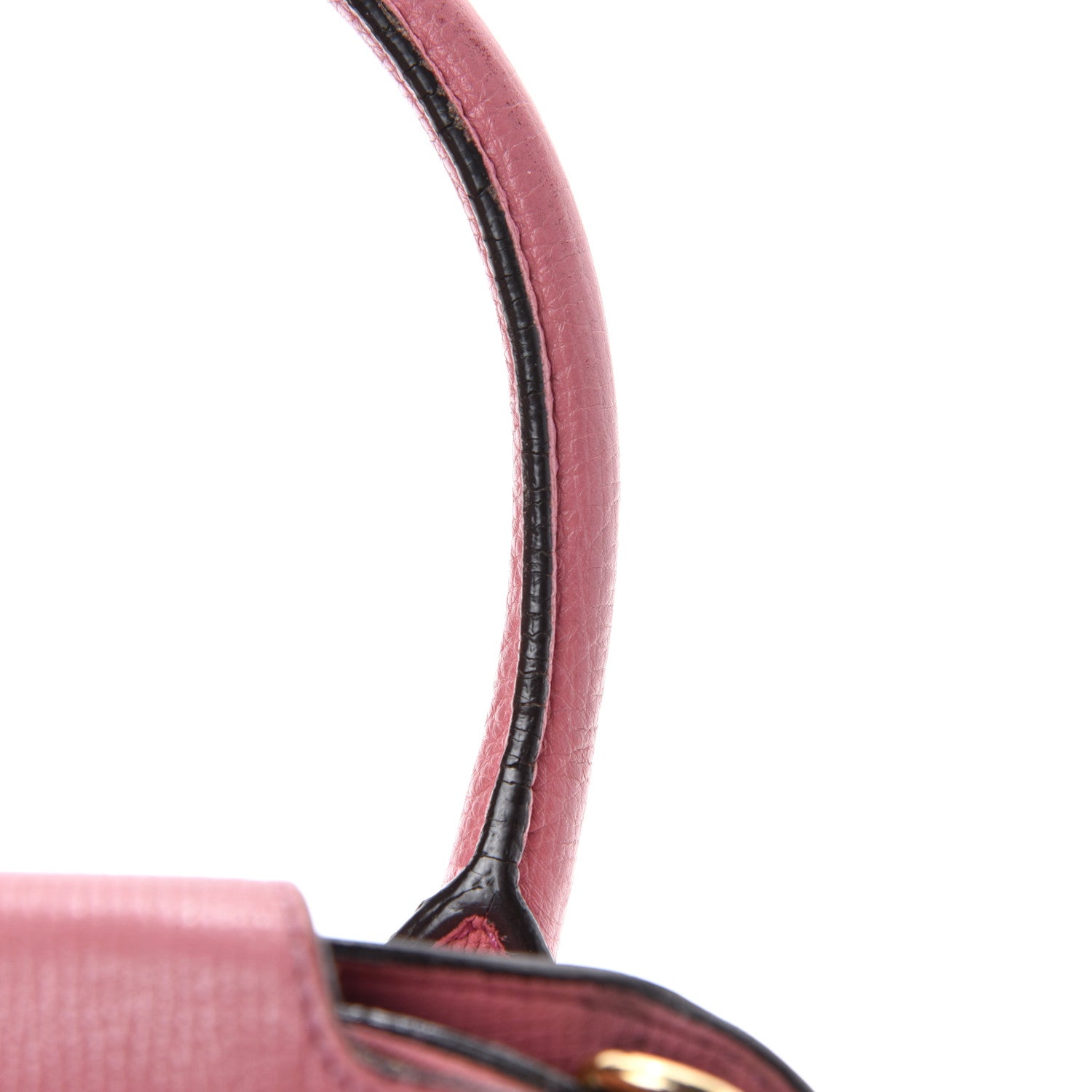 Burberry Derby Calfskin Small Milverton Satchel Mauve Pink 14 of 24