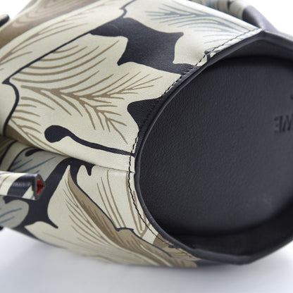 Loewe Calfskin Printed Mini Elephant Crossbody Bag Green 6 of 9