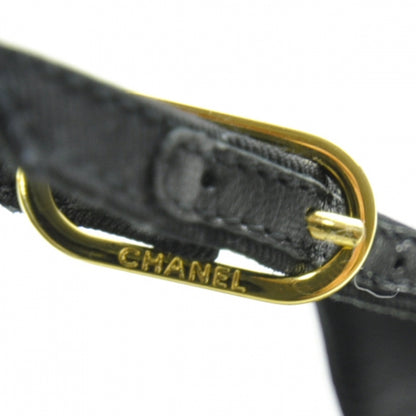 Chanel CC Bow Slingback Pumps 38 Black 8 of 10