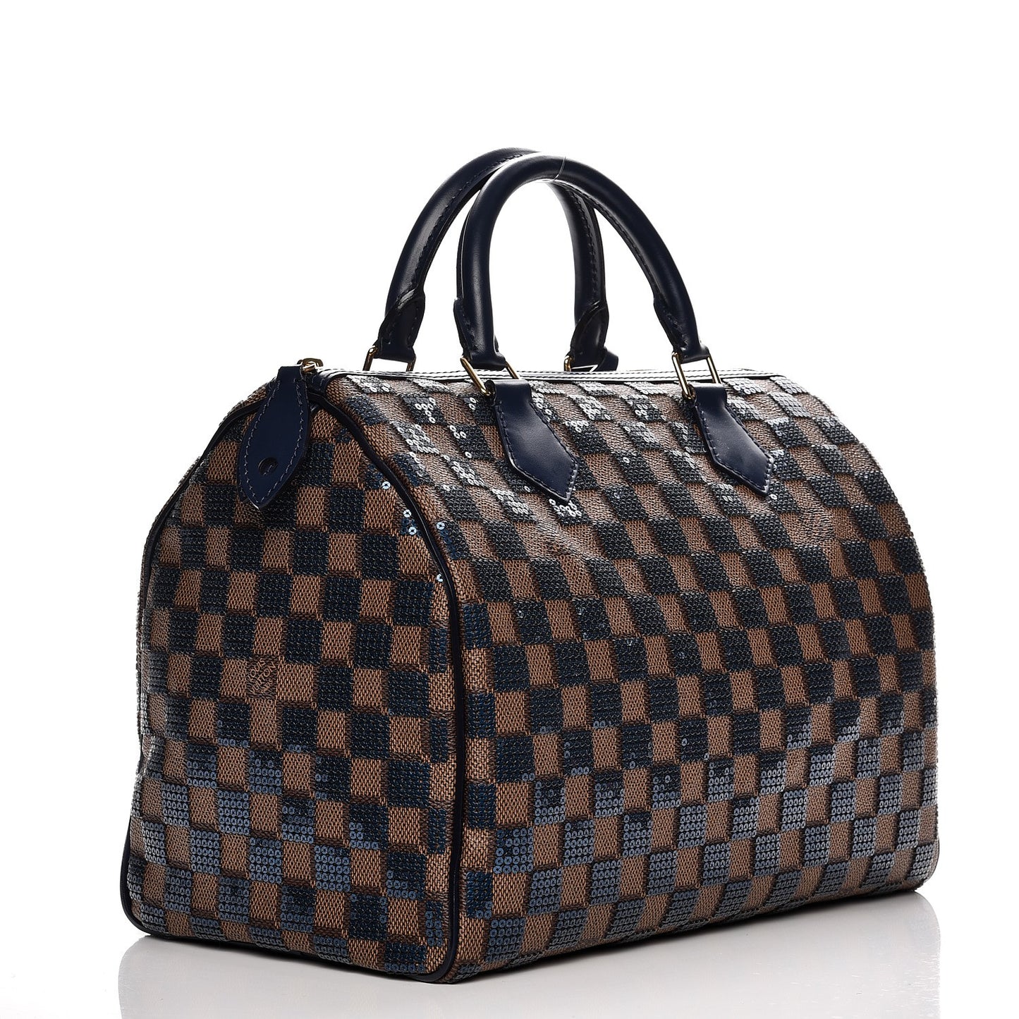 Damier Paillettes Speedy 30 Blue