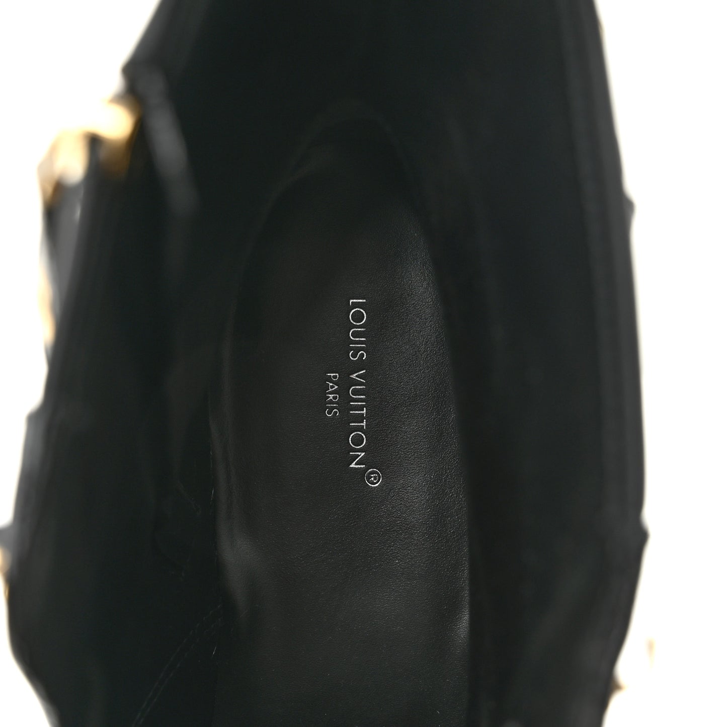 Calfskin Monogram Citizen Flat Ranger Boots 37.5 Cacao Brown Black