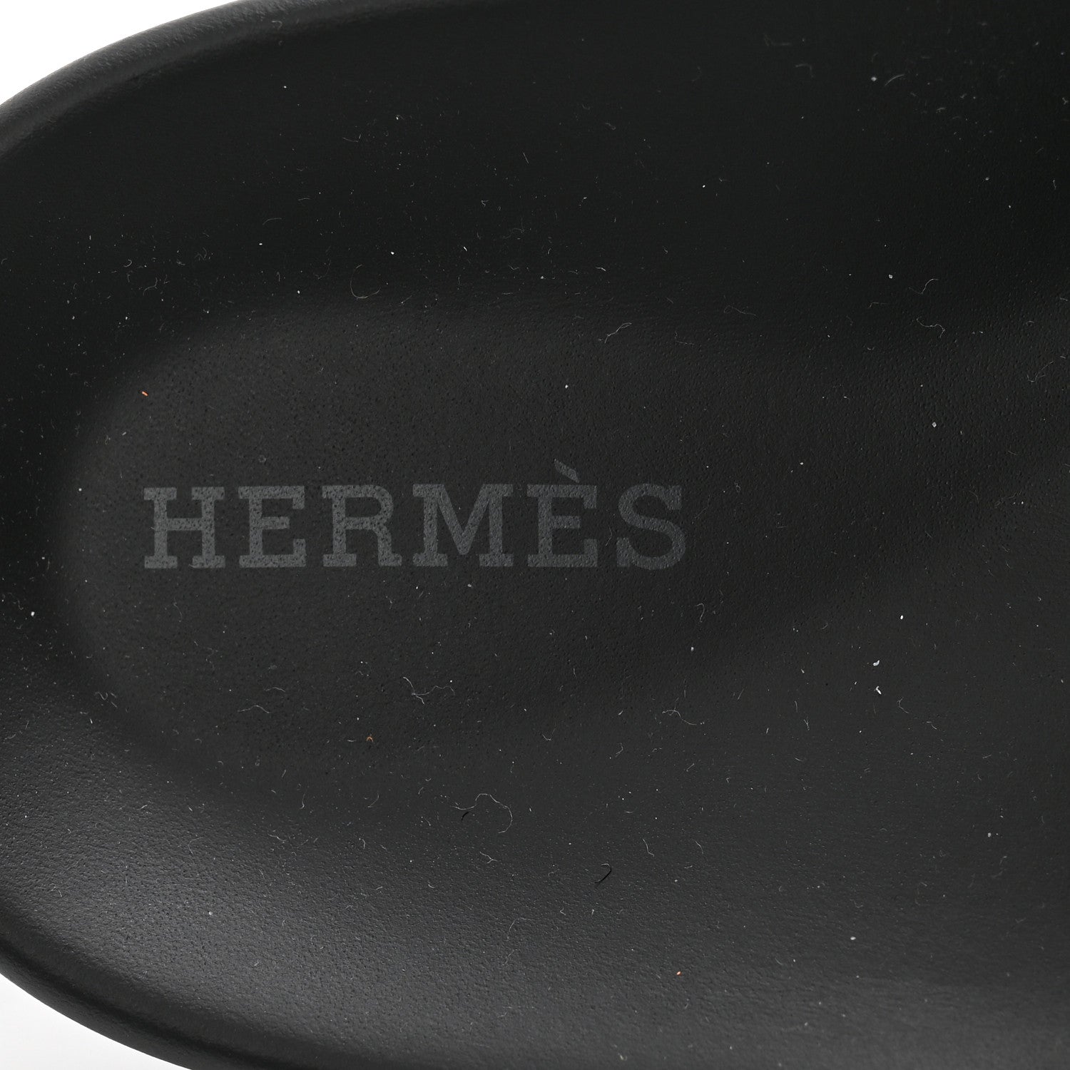 Hermes Calfskin Womens Chypre Sandals 39 Black 6 of 9