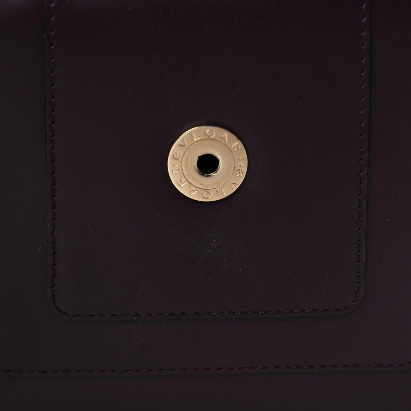 Calfskin Small Serpenti Forever Snake Strap Crossbody Bag Plum