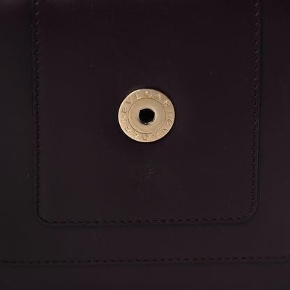Bulgari Calfskin Small Serpenti Forever Snake Strap Crossbody Bag Plum 9 of 9