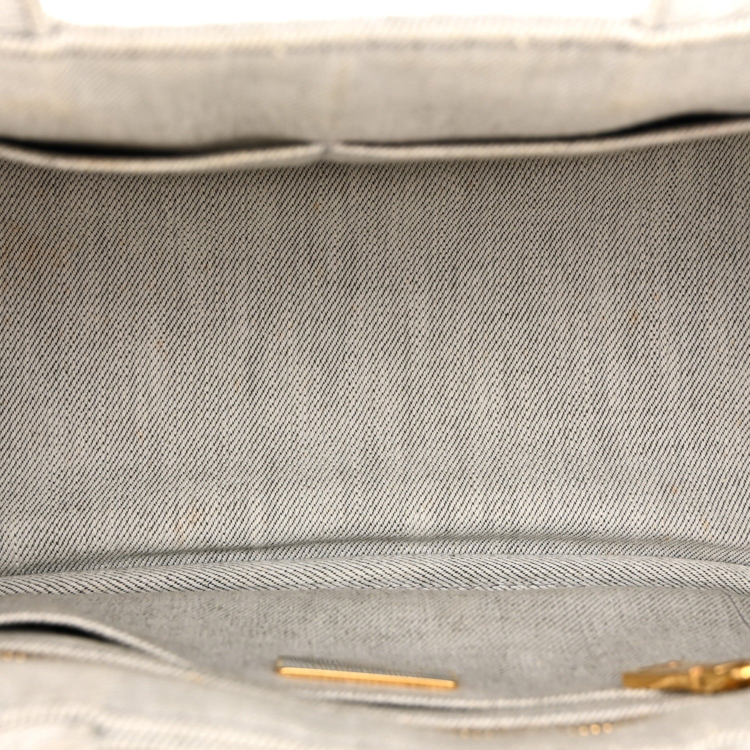 Prada Canapa Small Logo Tote White 5 of 13