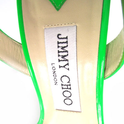 Jimmy Choo Patent Jasmine Heels 37.5 5 of 6