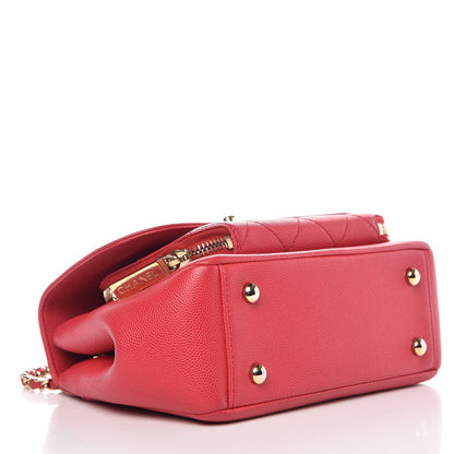 Chanel Caviar Quilted Mini Business Affinity Flap Red 4 of 8